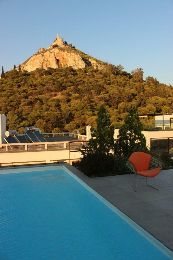 Ferienwohnung Acropolis View Penthouse Athen Exterior foto