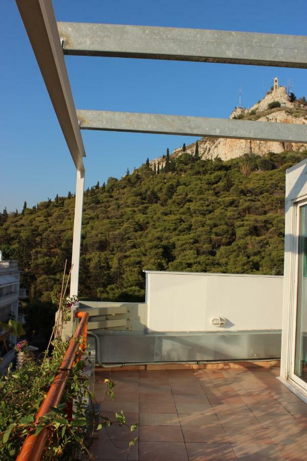 Ferienwohnung Acropolis View Penthouse Athen Exterior foto